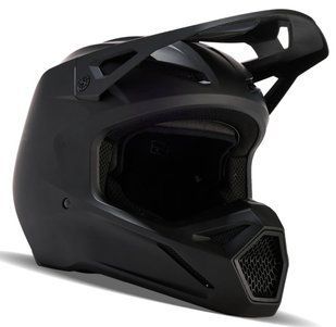 Мотошлем FOX V1 SOLID Helmet [Matte Black], XL