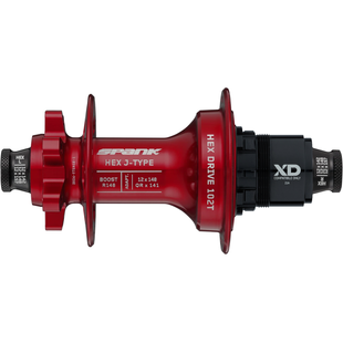 Задня втулка SPANK HEX J-Type Boost R148 XD 32H, Red