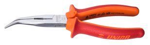 Плоскогубці діелектричні подовжені вигнуті Unior Tools BI 170 Long nose pliers