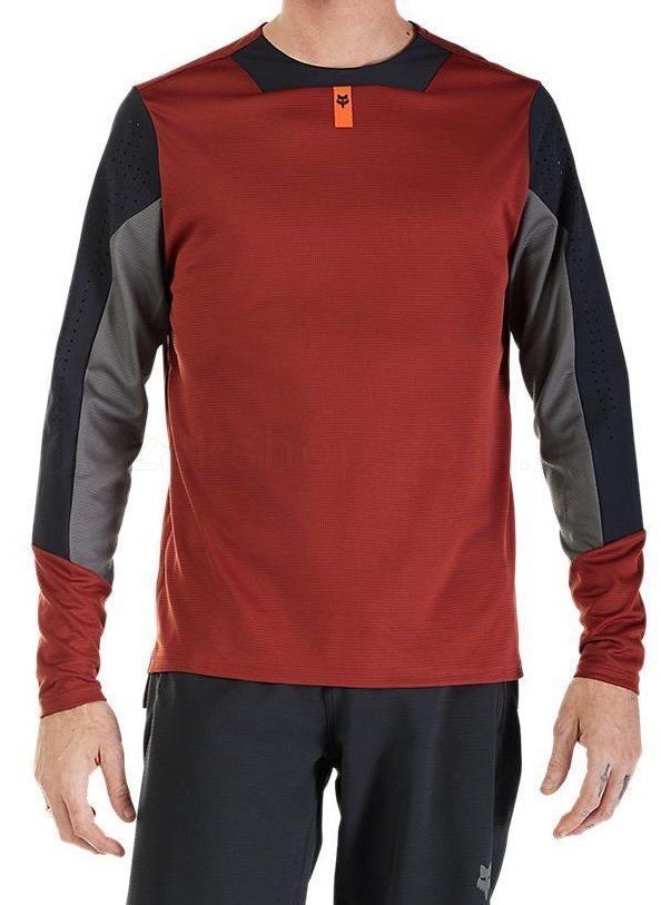 Вело джерси FOX DEFEND LS Jersey [Rust], M