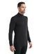 Термокофта Icebreaker 200 Oasis LS Half Zip MEN [BLACK] - XL