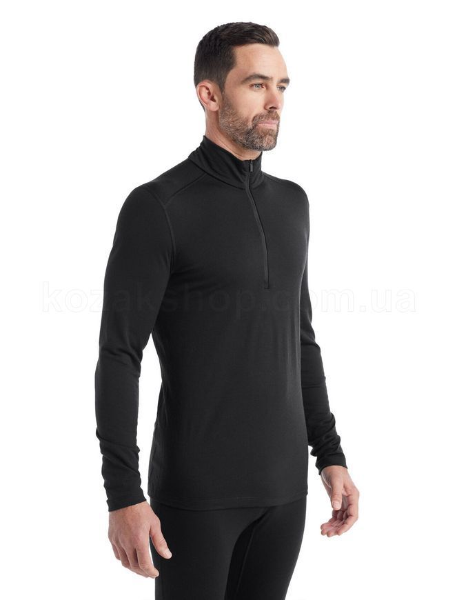 Термокофта Icebreaker 200 Oasis LS Half Zip MEN [BLACK] - XL