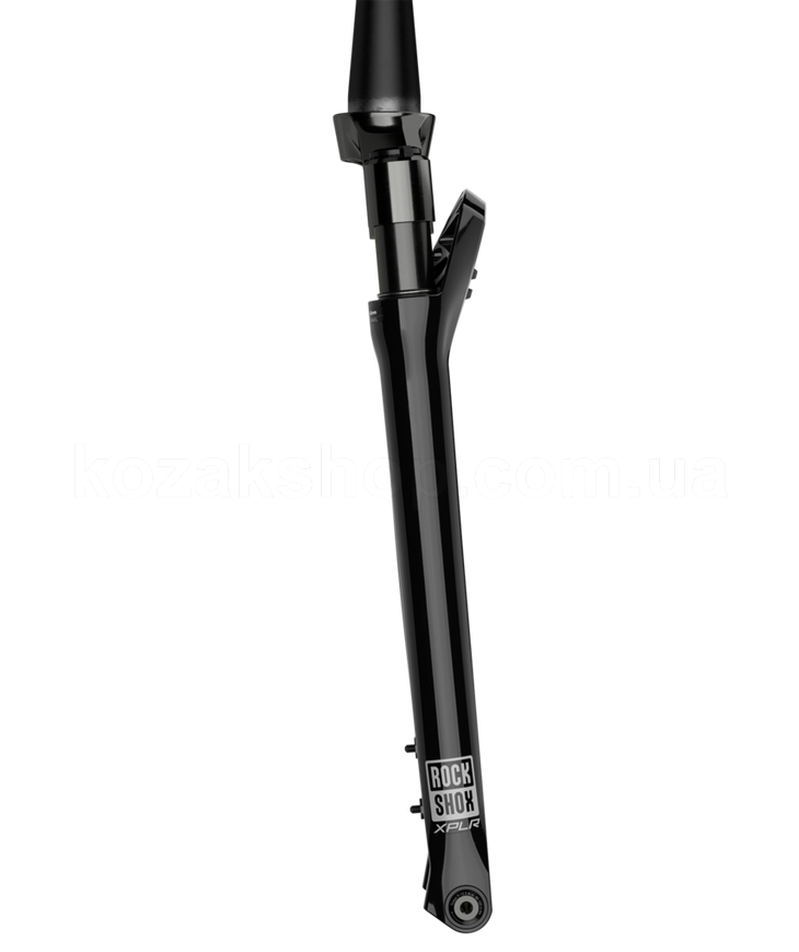 Вилка RockShox RUDY Ultimate Race Day - Crown 700c 12x100 40mm Gloss Black 45offset Tapered SoloAir (includes Fender, Star nut, Maxle Stealth) A1