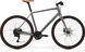 Міський велосипед MERIDA SPEEDER 100 [SILK GUNMETAL GREY(BLACK)] - L