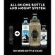 Фляга Peaty's x Fidlock Lockin Bottle, Mountains / Clear, 600ml