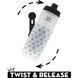 Фляга Peaty's x Fidlock Lockin Bottle, Mountains / Clear, 600ml