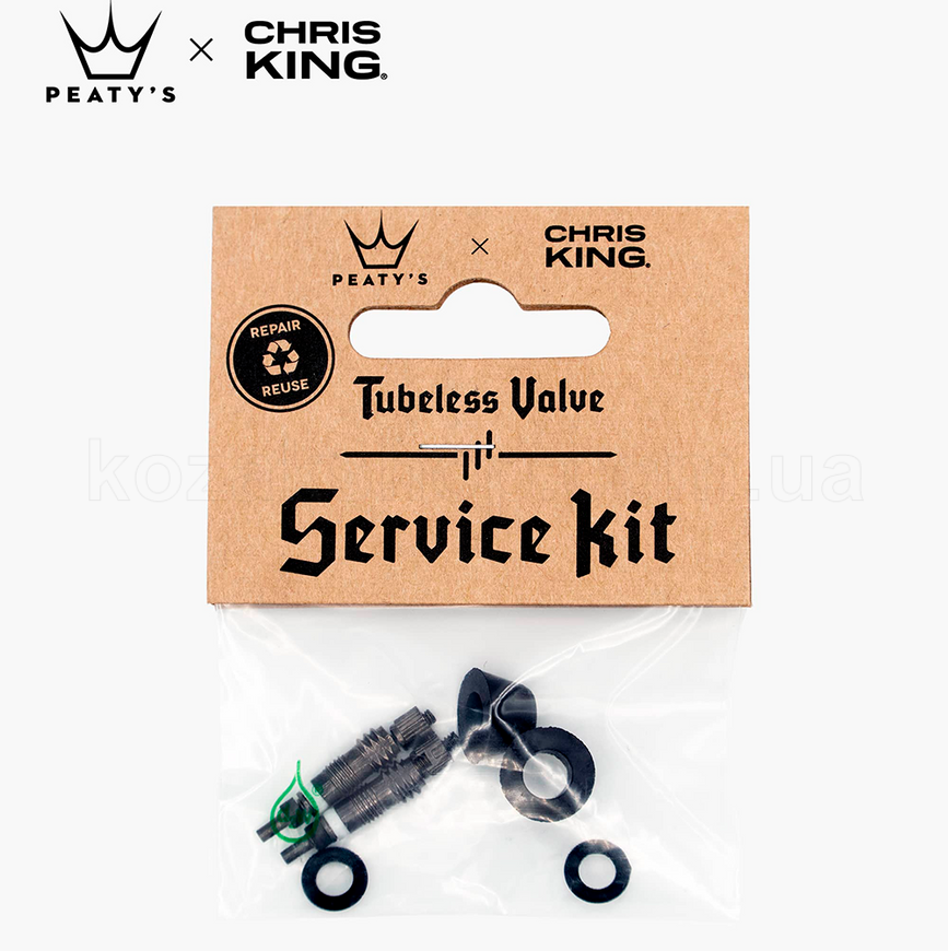 Ремкомплект для ниппелей Peaty's x Chris King Tubeless Valve, Service Kit