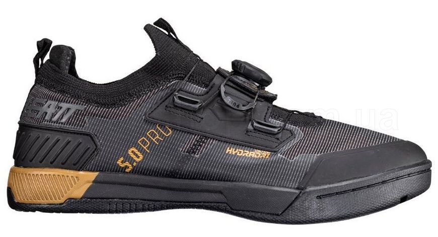 Контактне вело взуття LEATT 5.0 HydraDri Pro Clip Shoe [Black], 10