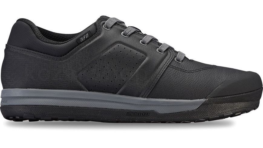 Вело взуття Specialized 2FO DH FLAT MTB SHOE BLK/CLGRY - 41 (61621-1041)