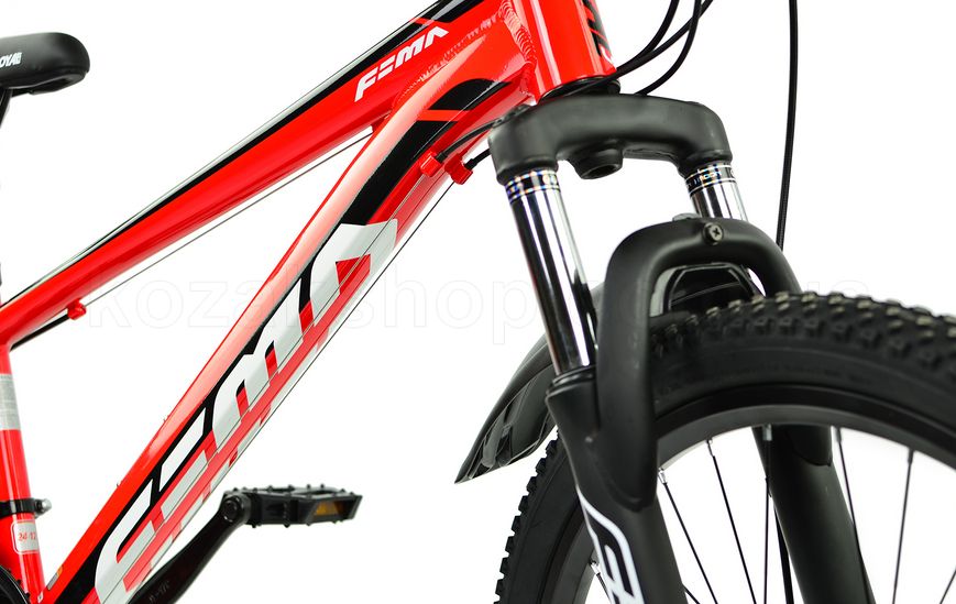 Детский велосипед RoyalBaby FEMA MTB 1.0 24", OFFICIAL UA, красный
