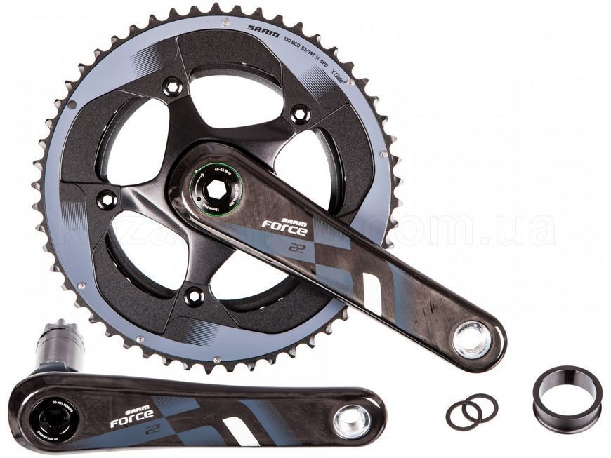 Шатуны SRAM Force22 BB30 170 53-39 Yaw