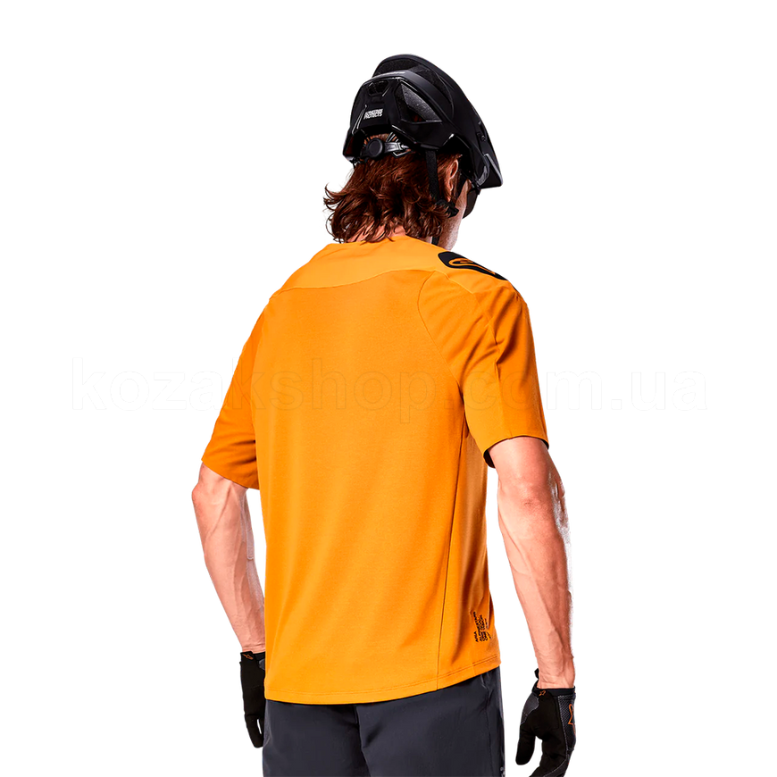 Вело джерси Alpinestars A-ARIA POLARTEC SWITCH SS JERSEY DARK GOLD, XXL