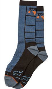 Носки FOX LANE SPLITTER CREW SOCK [Blue Steel], S/M