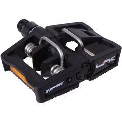 Контактные педали TIME ATAC LINK Hybrid/City pedal, including ATAC Easy cleats, Black