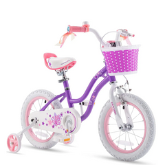Дитячий велосипед RoyalBaby STAR GIRL 14", пурпурний