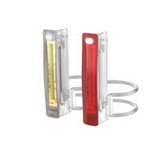 Комплект мигалок передняя+задняя Knog Plus Twinpack 40/20 Lumens Translucent