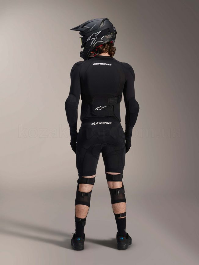 Наколінники Alpinestars A-Impact Plasma Pro Knee Shin Protector [Black White] - S