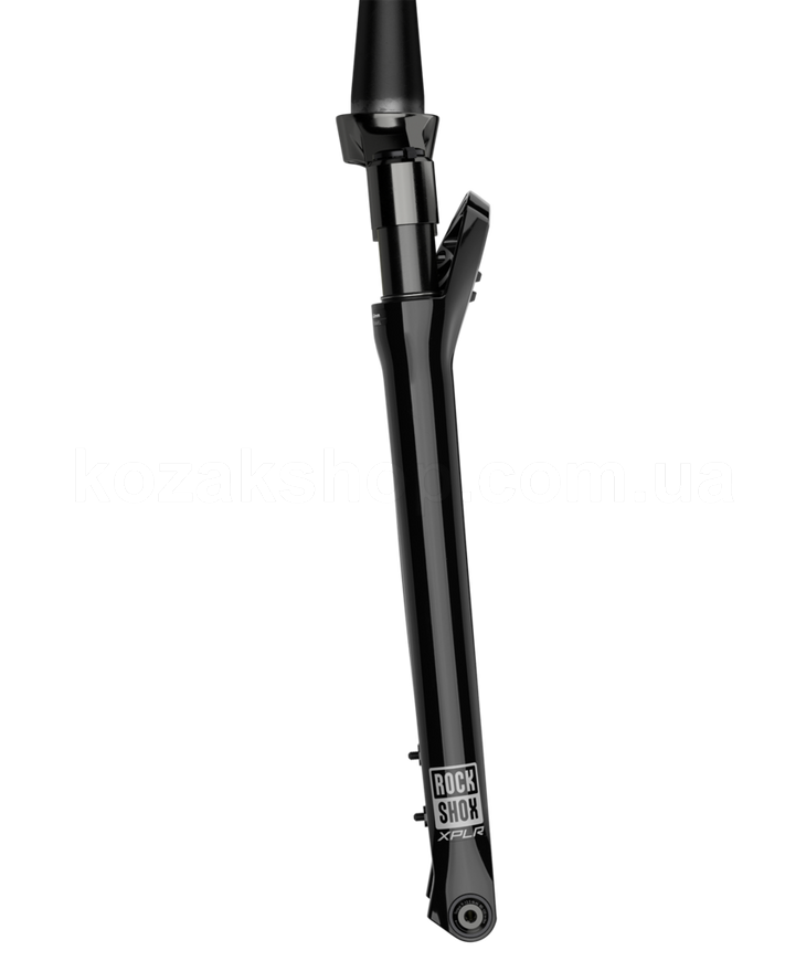 Вилка RockShox RUDY Ultimate Race Day - Crown 700c 12x100 30mm Gloss Black 45offset Tapered SoloAir (includes Fender, Star nut, Maxle Stealth) A1