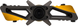 Контактные педали CrankBrothers MALLET Enduro 11 [Black / Gold]