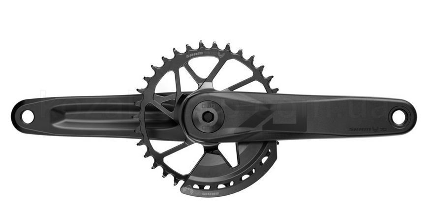 Шатуни SRAM Eagle 70 160mm 32t Steel Black 2-guards T-Type CL55 DUB MTB Wide (BB and BB DUB spacers are not included) A1