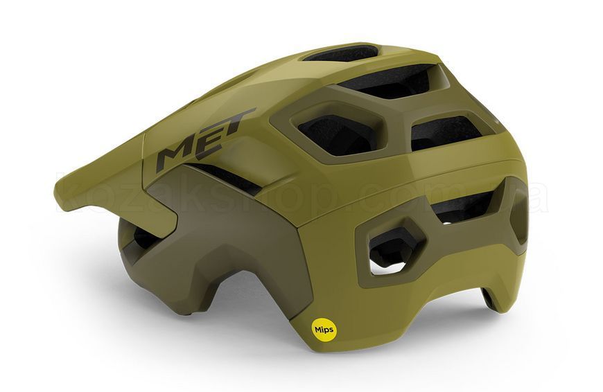 Вело шолом MET Revo Mips [Olive | Matt] - M (56-58)
