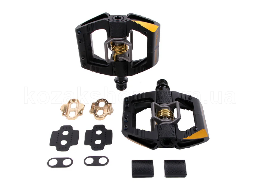 Контактные педали CrankBrothers MALLET Enduro 11 [Black / Gold]
