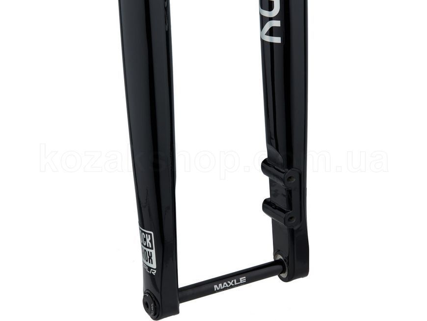 Вилка RockShox RUDY Ultimate Race Day - Crown 700c 12x100 30mm Gloss Black 45offset Tapered SoloAir (includes Fender, Star nut, Maxle Stealth) A1