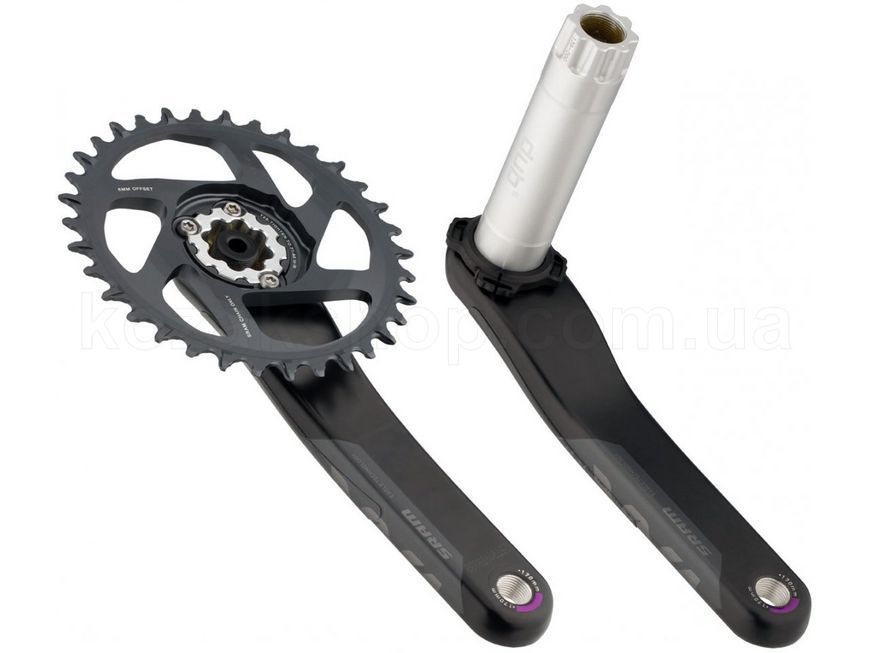 Шатуны SRAM XX1 Eagle 55mm Chainline DUB 12s 175 w Direct Mount 32T X-SYNC 2 Chainring Grey (DUB Cups/Bearings not included) C2