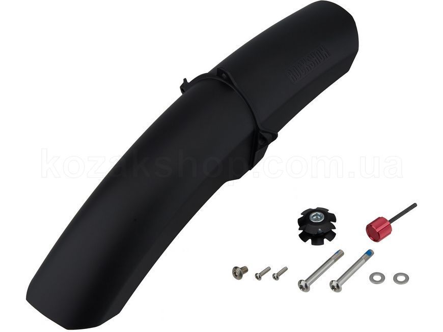 Вилка RockShox RUDY Ultimate Race Day - Crown 700c 12x100 30mm Gloss Black 45offset Tapered SoloAir (includes Fender, Star nut, Maxle Stealth) A1