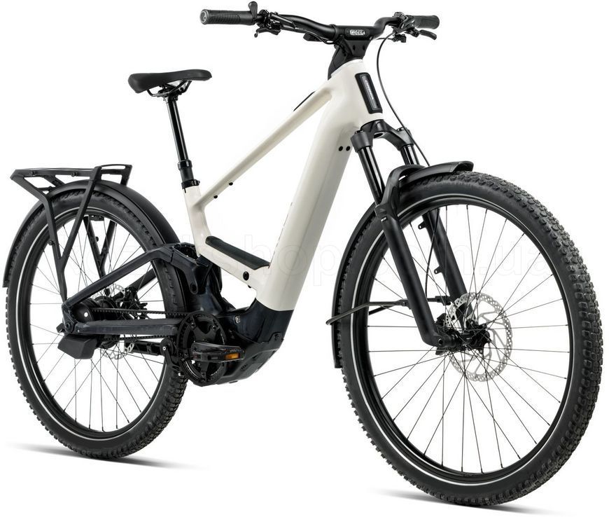 Електровелосипед ORBEA MUGA 10 [Ivory White - Black (Gloss)] - M