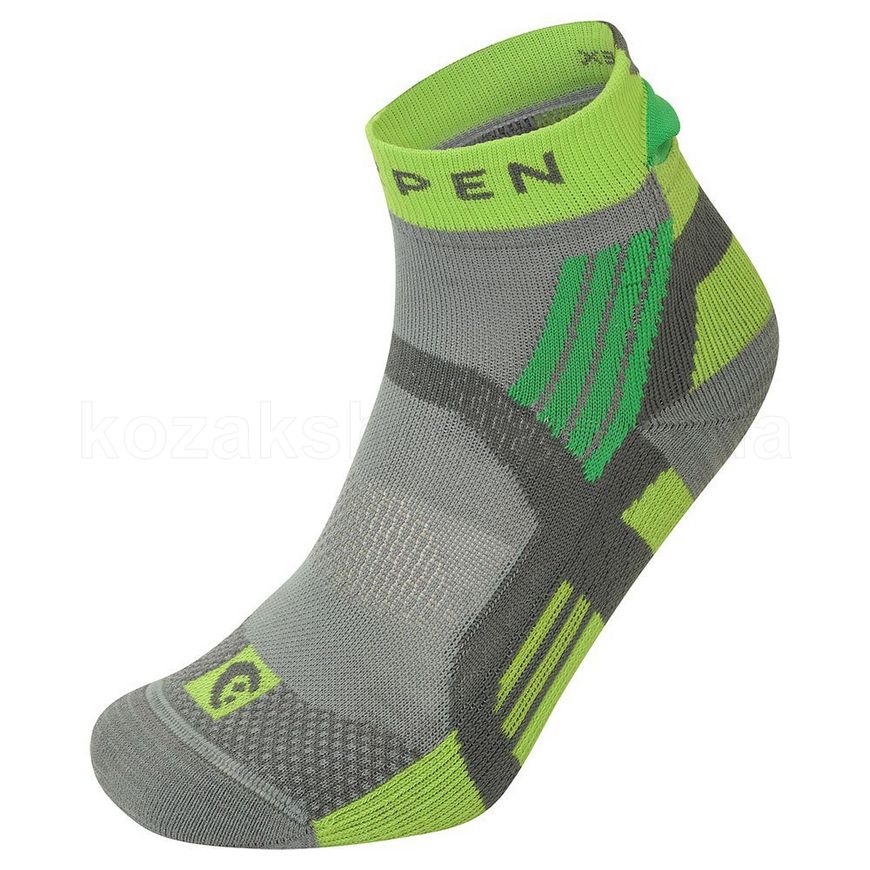 Шкарпетки Lorpen X3TP TRAIL RUNNING PADDED 2748 GREY/GREEN L