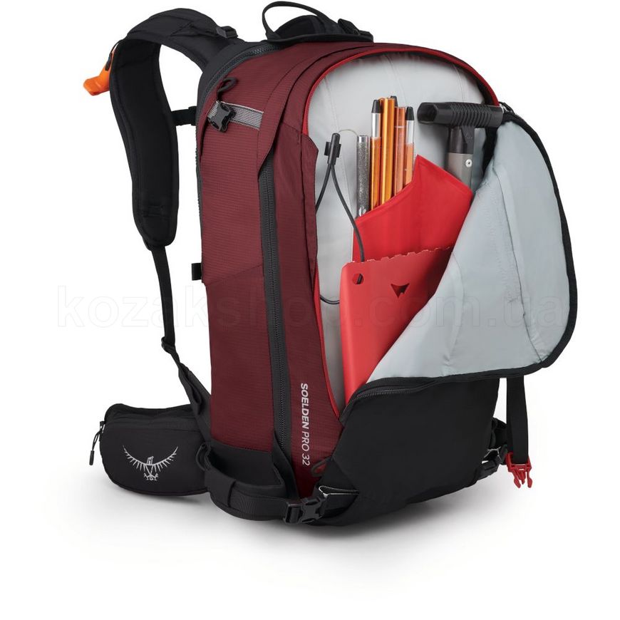 Рюкзак Osprey Soelden Pro E2 Airbag Pack 32 [red mountain] - O/S