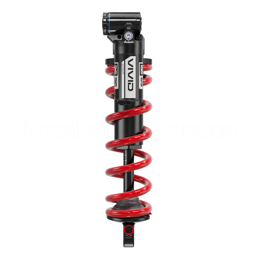 Амортизатор RockShox Vivid Coil Ultimate RC2T - 205X60,Reb25/Comp34, Adj Hydraulic BottomOut, Lockout 2, NoBushing, Trunnion (Spring Sold Separate) - C1 Specialized Enduro 2020+