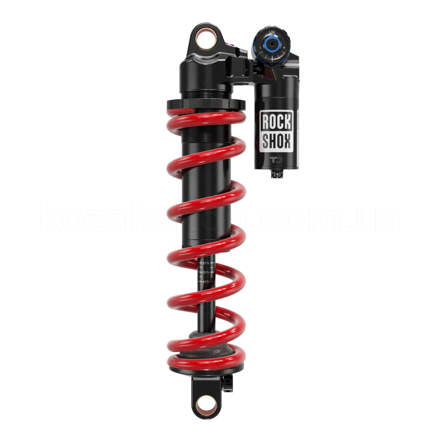 Амортизатор RockShox Vivid Coil Ultimate RC2T - 205X60,Reb25/Comp34, Adj Hydraulic BottomOut, Lockout 2, NoBushing, Trunnion (Spring Sold Separate) - C1 Specialized Enduro 2020+