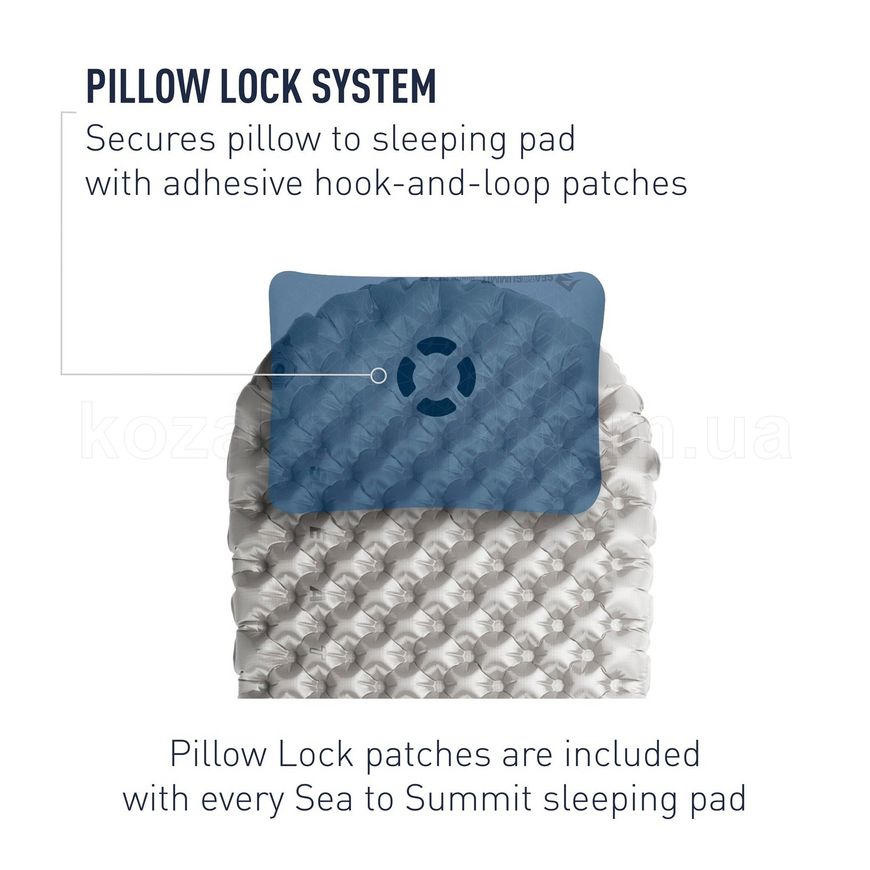 Подушка Sea to Summit FoamCore Pillow, Grey (Deluxe)