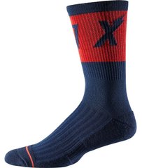Вело шкарпетки FOX 8 TRAIL CUSHION WURD SOCK [NAVY], L / XL