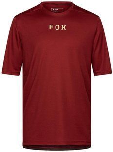 Вело джерсі FOX RANGER SS Jersey - WORDMARK [Rust], S