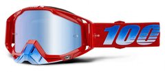 Маска 100% RACECRAFT Goggle Kuriakin - Mirror Blue Lens