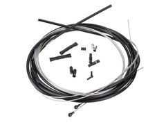 Трос и рубашка тормозной SRAM SlickWire Pro Ext Long Road Brake Cable Kit 5mm Black (1x1350mm, 1x2750mm 1.5mm pol SS cables, 5mm Kevlar® reinforced linear strand housing,ferrules,end caps,frame protectors)