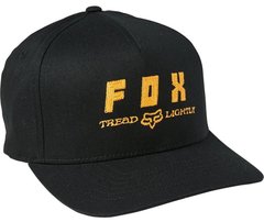 Кепка FOX TREAD LIGHTLY FLEXFIT HAT [Black], S/M