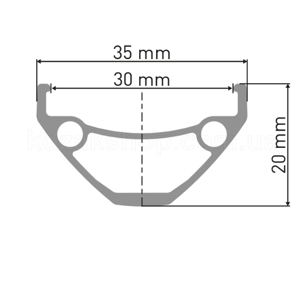 Обод DT Swiss E 593 29x30 28h
