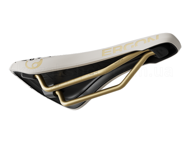 Сідло Ergon SM Downhill Comp Vali H&ouml;ll Edition [white / gold]