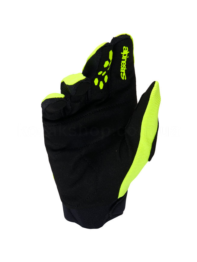 Велорукавички Alpinestars Full Bore V2 Gloves [Yellow Fluo Black] - L
