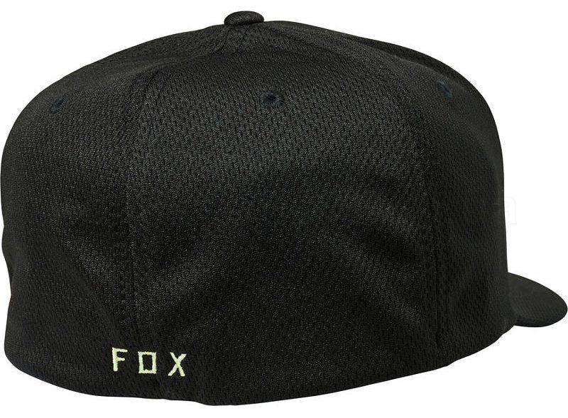 Кепка FOX LITHOTYPE FLEXFIT HAT [BLACK GREEN], L / XL