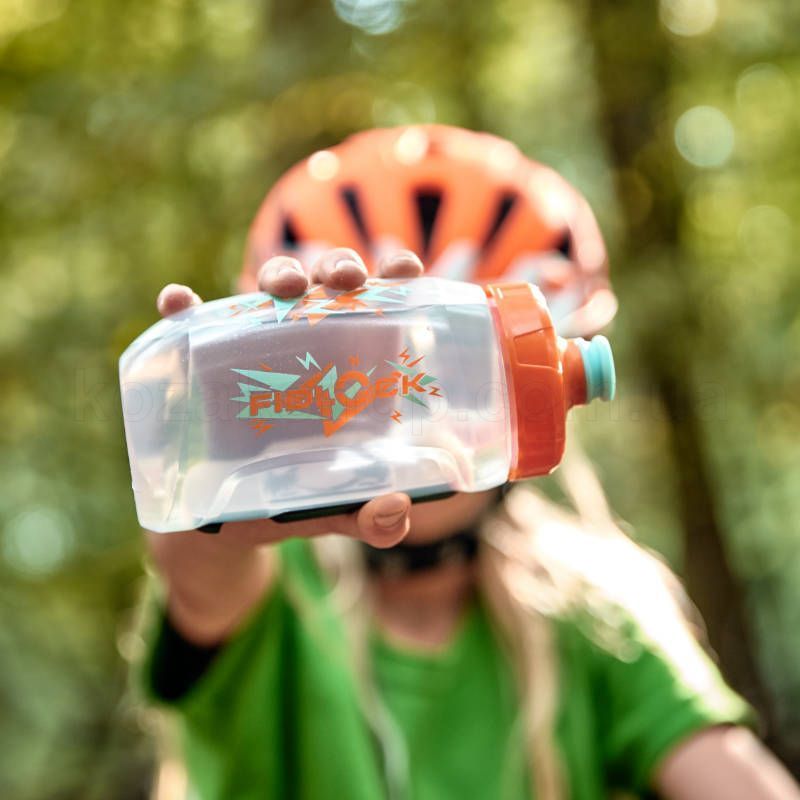 Фляга FIDLOCK TWIST bottle 450 kids + Universal base [clear]