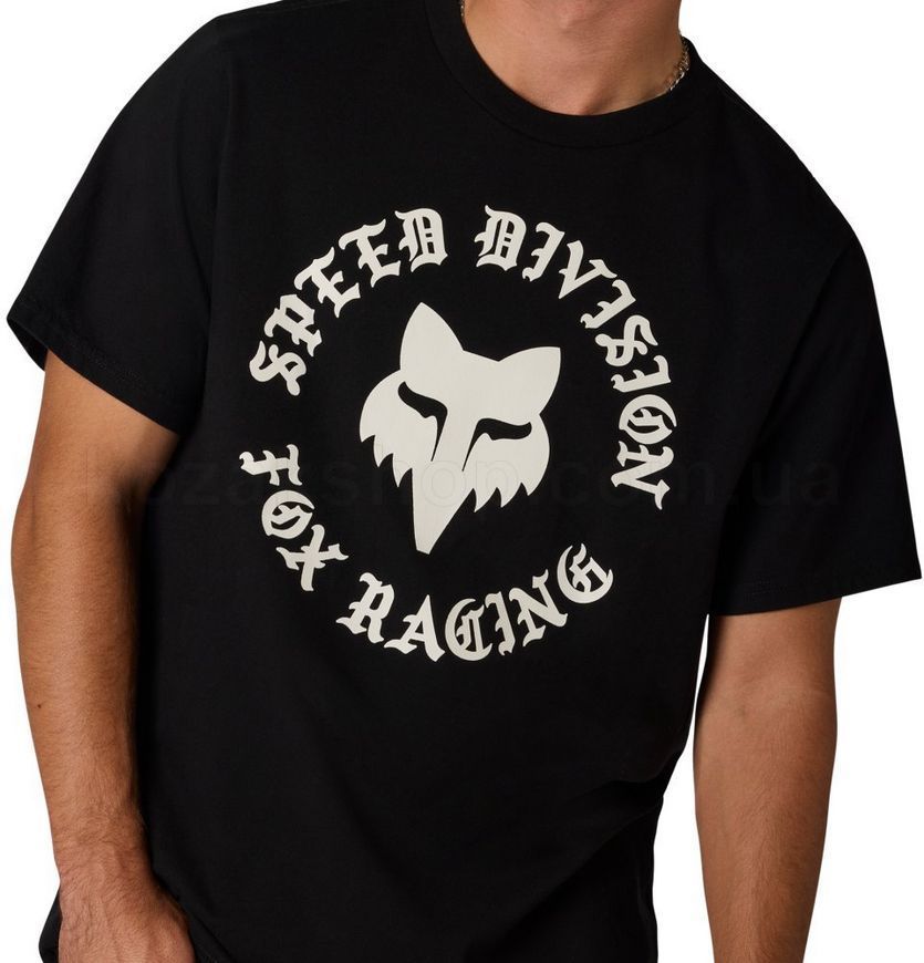 Футболка FOX Short Sleeve Tee - BADGE [Black], M