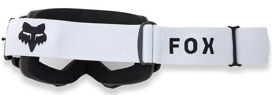 Маска FOX MAIN MTB Goggle [White], Clear Lens