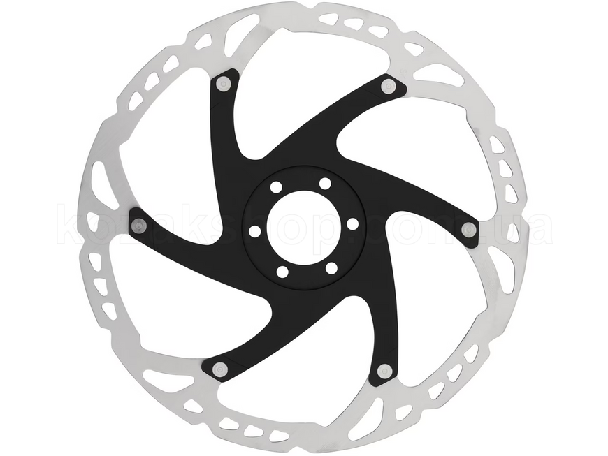 Гальмівний ротор Shimano SM-RT76-L, 203мм, 6 болтів