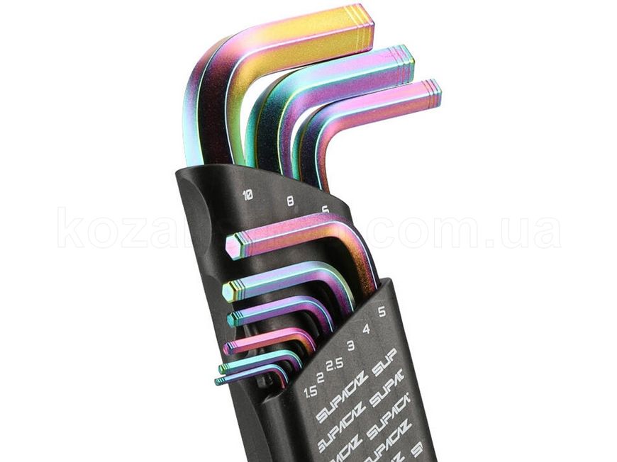 Набор шестигранников Specialized Supacaz Allen Keyz Oil Slick (53222-8000)