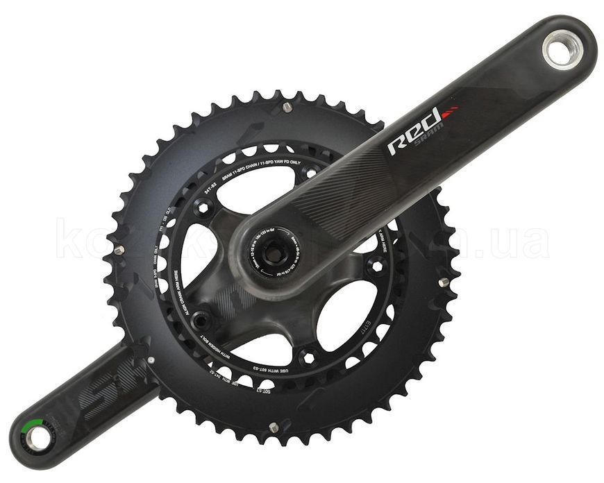 Шатуни SRAM Red GXP 172.5 50-34 Yaw,